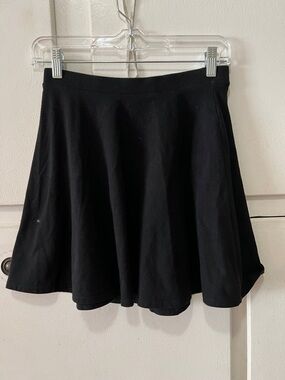 Forever 21 Black A-Line Mini Skirt